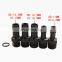 AUSO Baffled 3-Port Billet 6061 Aluminum Auto Parts Oil Catch Can Oil Billet With Air Filter Universal Fit For Most Car