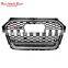RS1 front grill for Audi A1 S1 replacement honeycomb grill with quattro for Audi A1 S1 front bumper grill 2016 2017 2018
