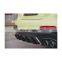 Manufacturer Perfect Fitment Rear Bumper Diffuser 100% Dry Carbon Fiber Material For BMW 4 Series 430 G22