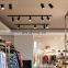 LED Track Light For Commercial Clothing Store Home Restaurant Background Led Ceiling Lamp COB Rail Type Spotlight
