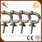 New Fashion Bronze Curtain Tie Back Hooks half-opened Anti Rust W/ Screws