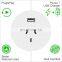 Grommet with QC charger and socket