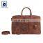 Anthracite Fitting with Cotton Lining Modern Design Stylish Look Durable Genuine Leather Laptop Bag for Men