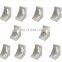 Wholesale corner bracket galvanized steel shelf angle brackets custom metal table corner connector
