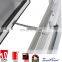 Superhouse crank chain winder aluminum glass awning window with fireproof screen
