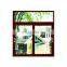 Broken bridge aluminum alloy with insulating glass and anti-radiation layer sliding window