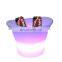 Ice Bucket Trays Cocktail Beer Holder LED Ice Bucket Remote Control Ice Bucket & Chiller