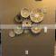 Set of 6 Bohemian Wall Decor, Hanger Wall Plate Seagrass Placemat Baskets with Flower Patterns