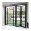 Customized Thermal Break Heat Insulation Low E Glass Aluminium Double Insulated Tempered Glass Bifolding Door
