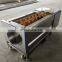 Automatic Cassava Radish Brush Washer Stainless Steel Potato Carrot Vegetable Washing Machine