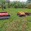 tracked remote control lawn mower, China grass cutter price, radio control mower for sale