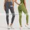 Newest Hot Sexy No Front Seams Peach Hip With Pocket High Waist Gym Yoga Legging Pants Workout Fitness Sports Wear For Women