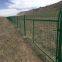 Highway welded mesh isolation grid frame guardrail mesh hot-dip galvanized protective fence