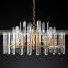Zhongshan pendant light luxurious crystal chandeliers ceiling luxury for dining table BONNINGTON LINEAR CHANDELIER