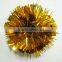 gold silk balls scattered flowers for packing gifts or decorative party/Easter/Christmas
