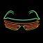 Mix Neon Colors LED Shutter Glasses Party Light up LED Sunglasses Shutter