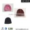Best Seller Acrylic Knitted Beanie Hat With Flower