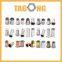 Rivet Nut M6 M8 Blind Stainless Steel Small Countersunk Flat Head Threaded Tubular Hexagon Knurled Rivet Nut