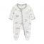 Newborn Baby Romper Onesie Jumpsuit Feet Wrap Long Sleeves Baby Climb Clothes Children's Pajama Cotton