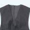 Autumn New Women's Solid Color Pullover Sleeveless Dress With Deep V-neck and Cinched Waist, Short Length
