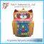 Raccoon Printing Children Kids Polyester backpack with picture window