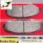 Free copper low dusty ceramic brake pads OE:21934