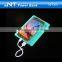 Rubber shell ultra-thin 10000 mah dual outputs power bank with CE,ROHS ,FCC