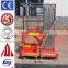 1~6m, hydraulic raising platform /small rotating platform /industrial steel platforms