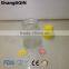 160ml Hot Sale Wide Mouth Glass Baby Milk Feeding Bottle With Nipple And Cap