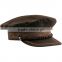 Classic military officer peaked cap and hat