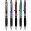 Color touch promotional plastic ball pen