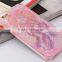 Wholesale Cute Pink TPU Painted Quicksand Phone Case for iPhone 6