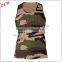 Mens Military Camouflage Singlet Cotton Gym Vest Camo Tank Top
