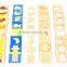 hot sale plywood material pairs game OEM kids educational wooden pairs game MDD-1090