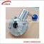 Wenzhou s/s butt weld manual butterfly valve