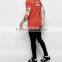 printed long men t-shirt short sleeves O-collar men casual t-shirt OEM service