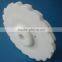 engineering plastic custom made CNC machined polyamide nylon gear wheel
