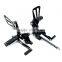 ARS-K1 Top Quality CNC alloy Aluminium Adjustable Motorcycle Foot Rests for Suzuki GSX-R750/600