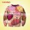 Fashion round neck pullover, custom sublimation cheap wholesale custom crewneck sweatshirts