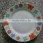 hot! ceramic decorate dinner plate with custom design for gifts