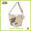 Girls Canvas Preppy Campus shoulder bag handbag shopping bag