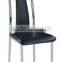 high back hot sell black pu dining Chair