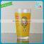 Famous Brand Beverage Pint Glass Cup Cold Juice Drinking Glass Pint Cup Funny Logo Drinking Orange Juice Pint Cup of Glasses