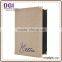 a4 leather insert card folder for hotel, promotion menu board /wine glasses