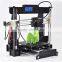 2016 best sale shenzhen 3D printer Prusa I3 3D Printer Kit Reprap Self-assembly with LCD Screen DIY 3D chocolate printer