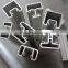 Stairs Railing Glass Fencing Powder Coating Aluminum Post