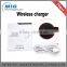 Wireless phone charger for iphone for samsung galaxy S6 Fantasy Crystal UFO Shape Charging pad with LED lighting