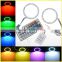 For prius head light RGB/ COB 60 40 50 mm 5050smd angle eyes halo rings halo kits