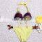 wholesale Triangle Sexy Printing women bikini swimwear