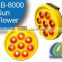 LB-8000 led solar traffic sunflower light